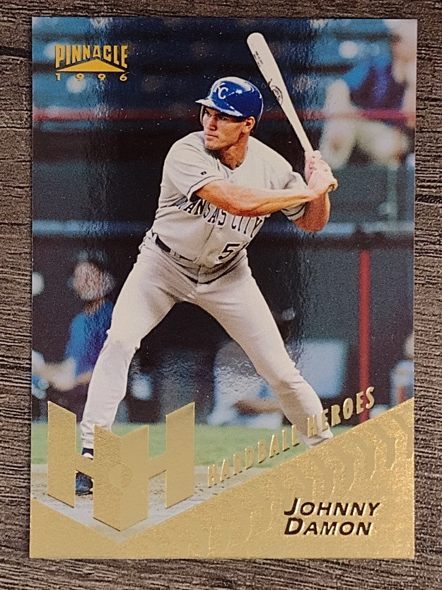 1996 Pinnacle Foil #277 Johnny Damon HH