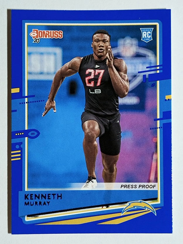 2020 Donruss Press Proof Blue #266 Kenneth Murray