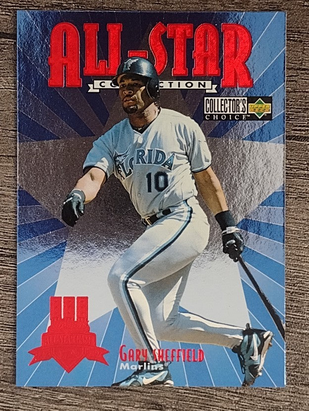 1997 Collector's Choice All-Star Connection #34 Gary Sheffield