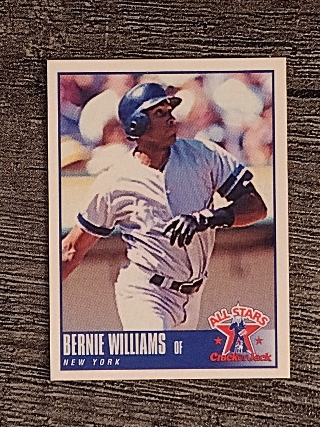1997 Cracker Jack #7 Bernie Williams