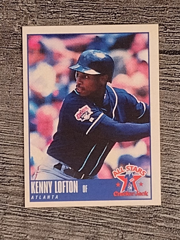 1997 Cracker Jack #9 Kenny Lofton