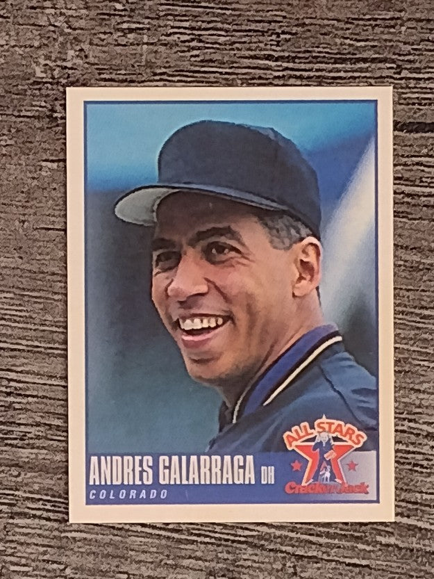 1997 Cracker Jack #13 Andreas Galarraga