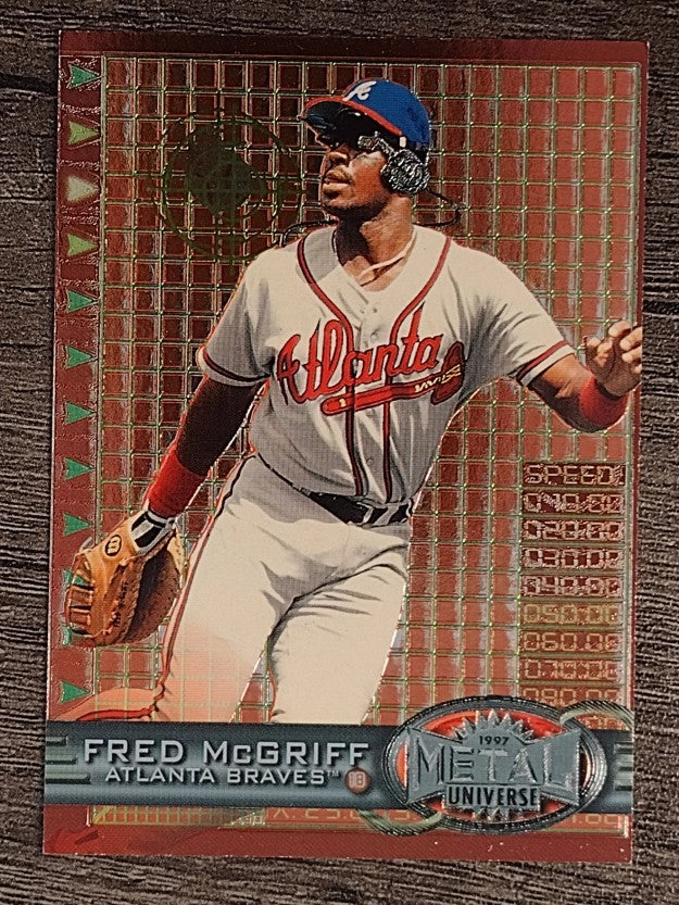 1997 Metal Universe #34 Fred McGriff