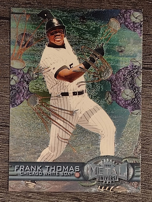 1997 Metal Universe #61 Frank Thomas