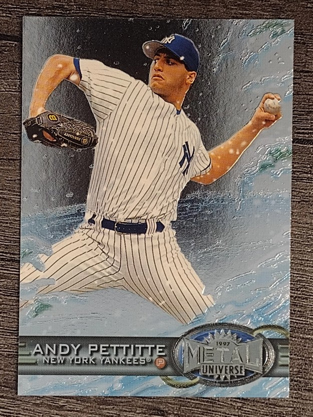 1997 Metal Universe #121 Andy Pettitte