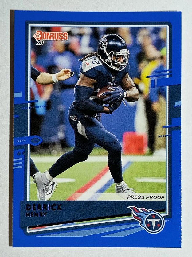 2020 Donruss Press Proof Blue #245B Derrick Henry