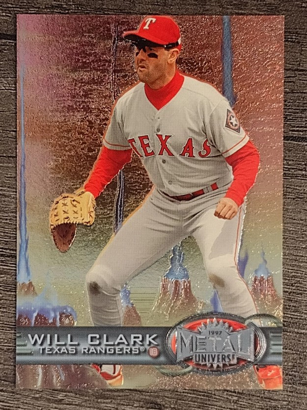 1997 Metal Universe #161 Will Clark