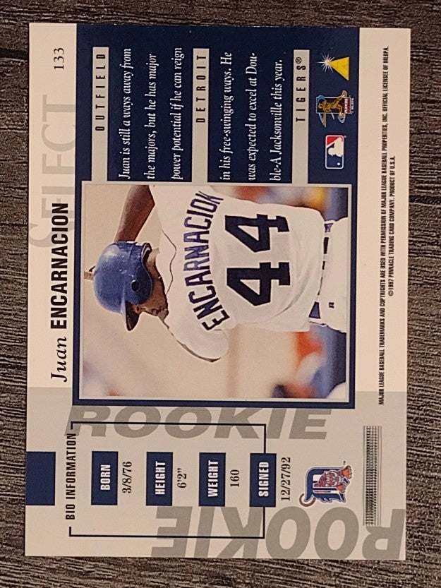 1997 Select Registered Gold #133 Juan Encarnacion R