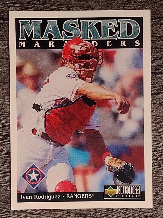 1998 Collector's Choice #186 Ivan Rodriguez MM