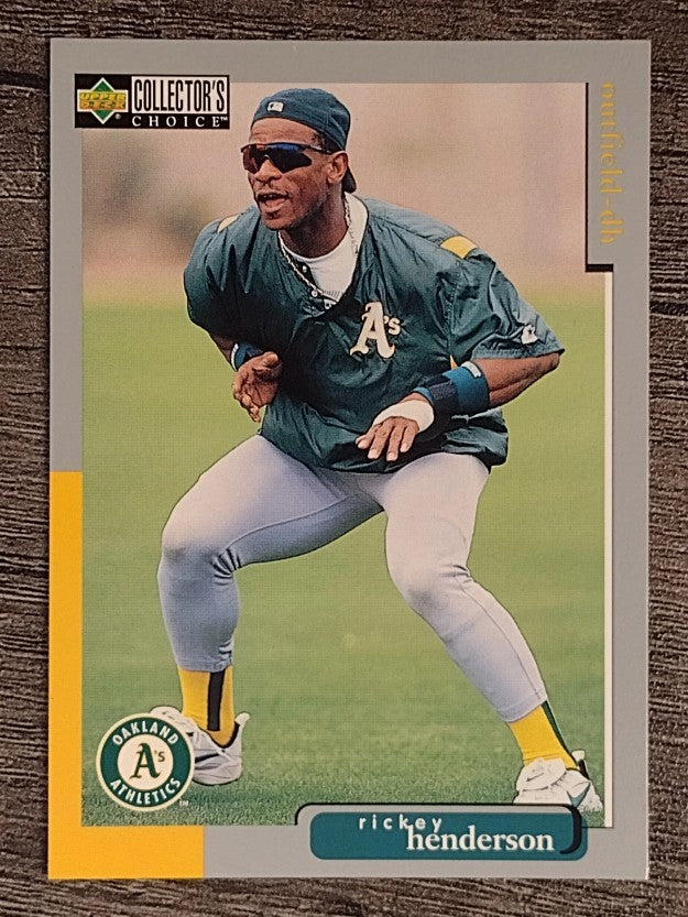 1998 Collector's Choice #455 Rickey Henderson