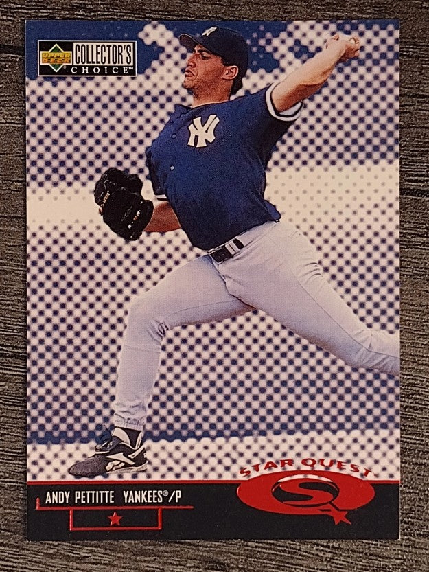 1998 Collector's Choice StarQuest #SQ32 Andy Pettitte SD