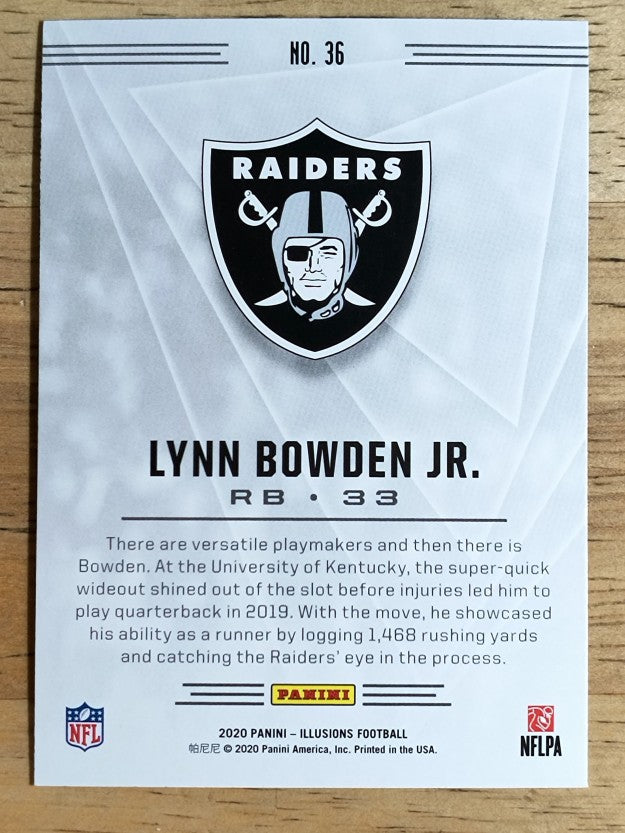 2020 Panini Illusions Retail #36 Lynn Bowden Jr.