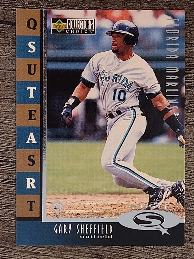 1998 Collector's Choice StarQuest Single #28 Gary Sheffield