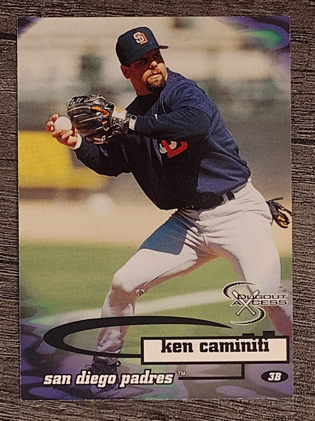 1998 SkyBox Dugout Axcess #44 Ken Caminiti