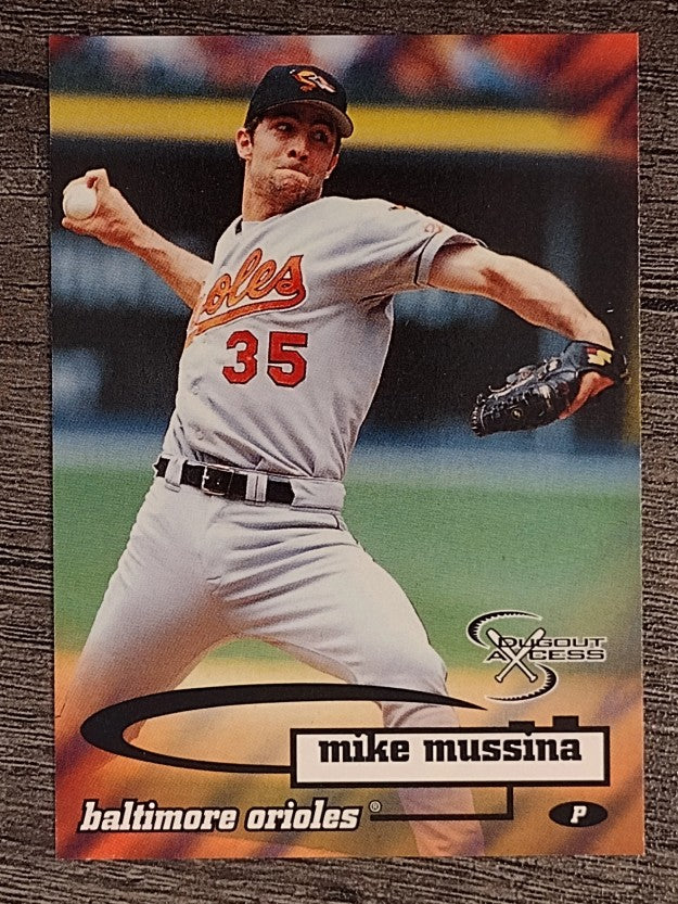 1998 SkyBox Dugout Axcess #53 Mike Mussina
