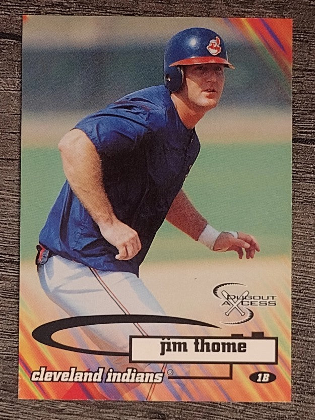 1998 SkyBox Dugout Axcess #61 Jim Thome