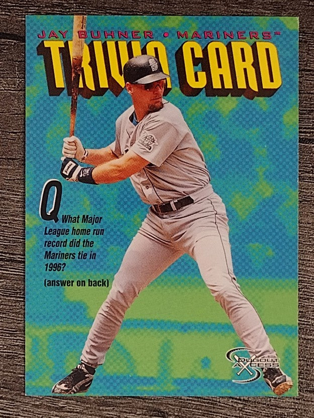 1998 SkyBox Dugout Axcess #147 Jay Buhner TRIV