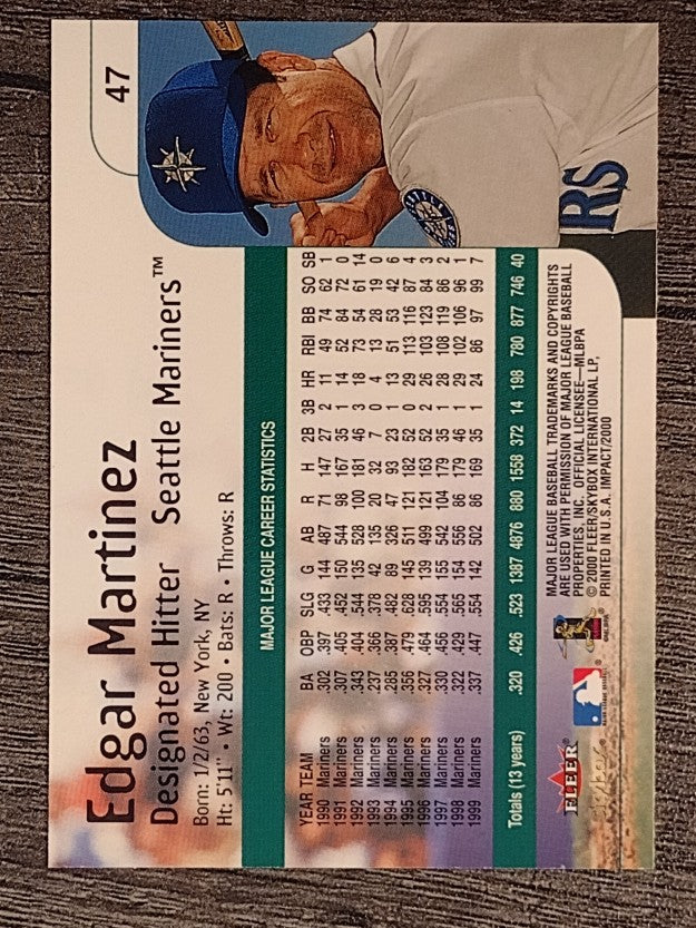 2000 Impact #47 Edgar Martinez
