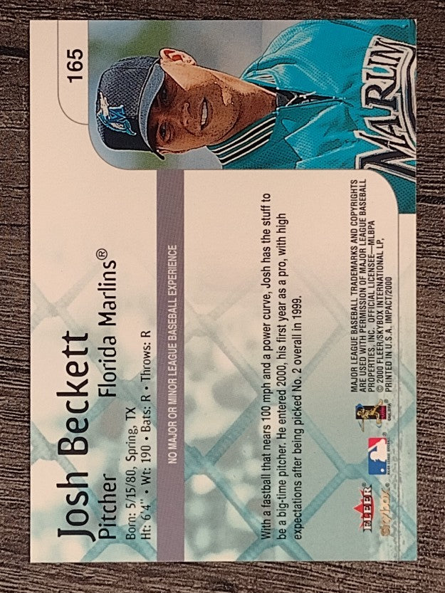 2000 Impact #165 Josh Beckett