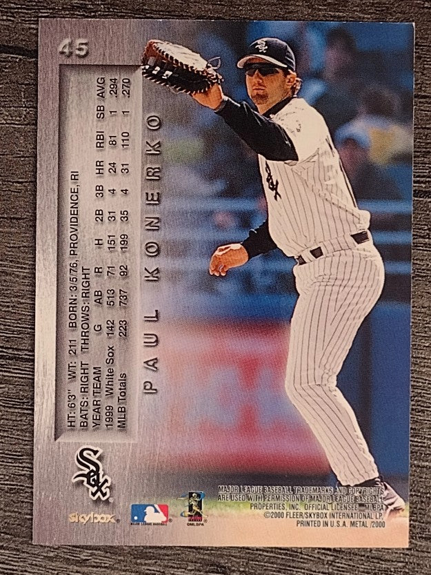 2000 Metal #45 Paul Konerko