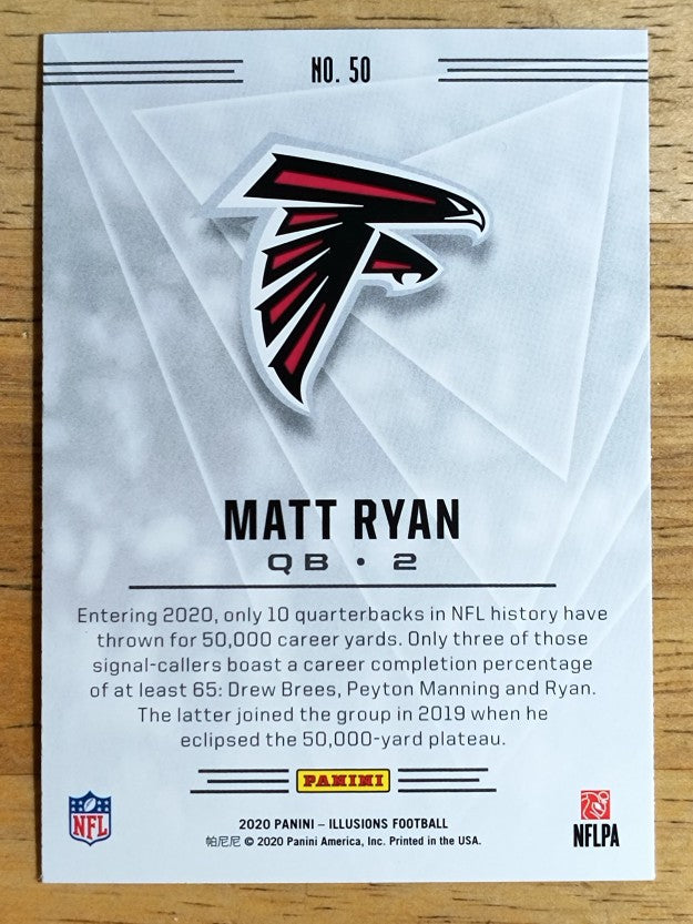 2020 Panini Illusions Retail #50 Matt Ryan