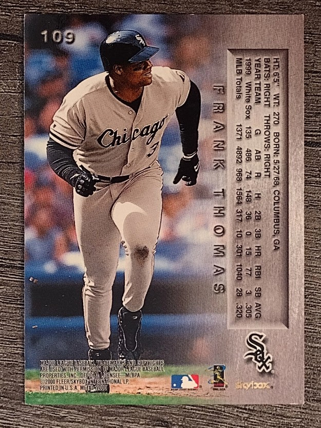 2000 Metal #109 Frank Thomas