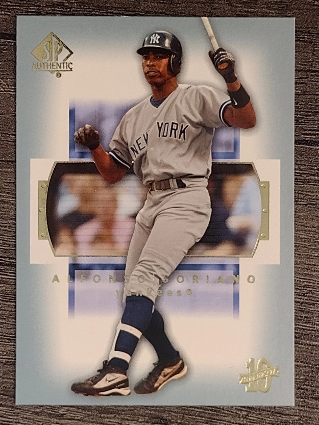 2003 SP Authentic #42 Alfonso Soriano