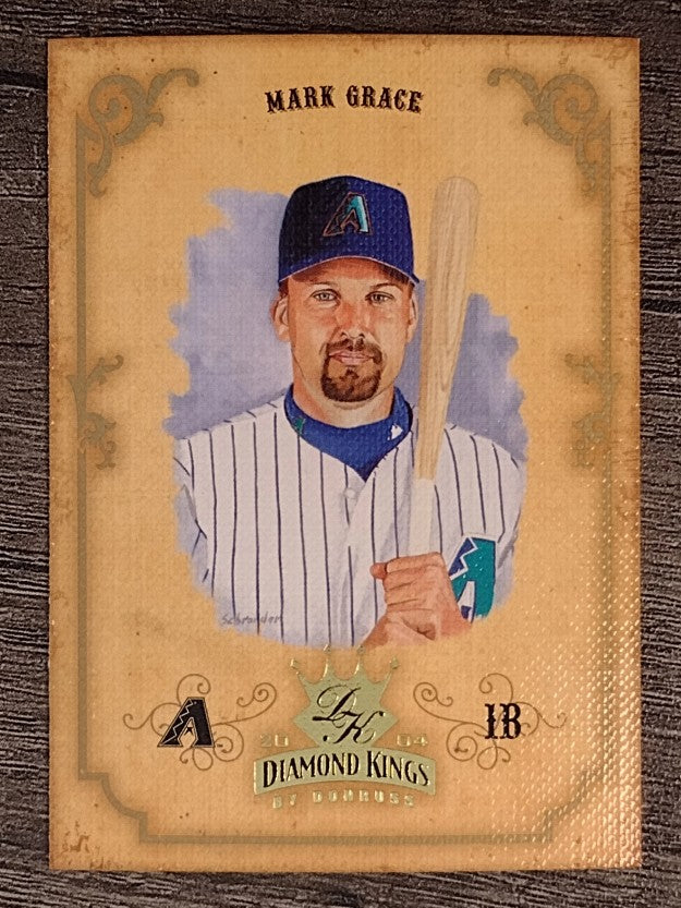 2004 Diamond Kings #63 Mark Grace