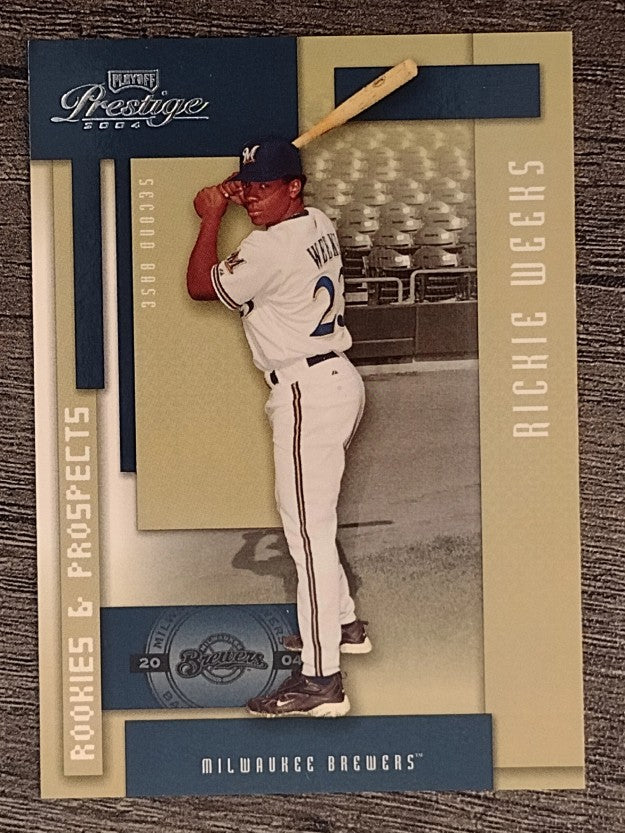 2004 Playoff Prestige #103 Rickie Weeks PROS