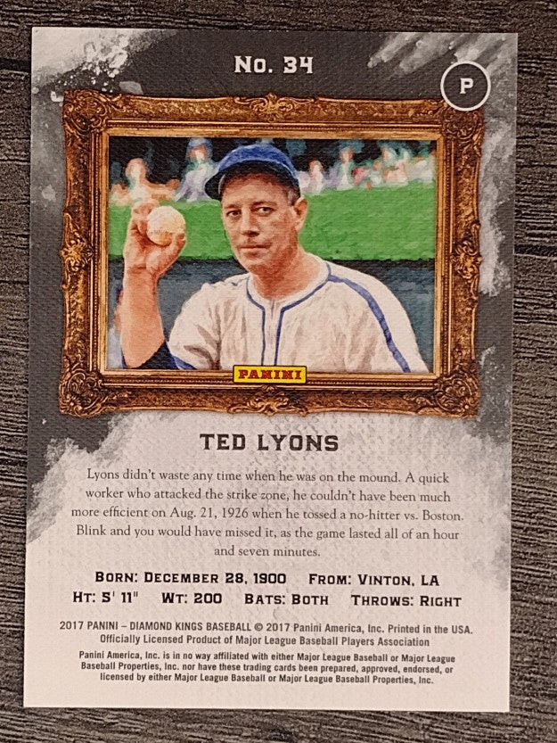 2017 Diamond Kings #34 Ted Lyons