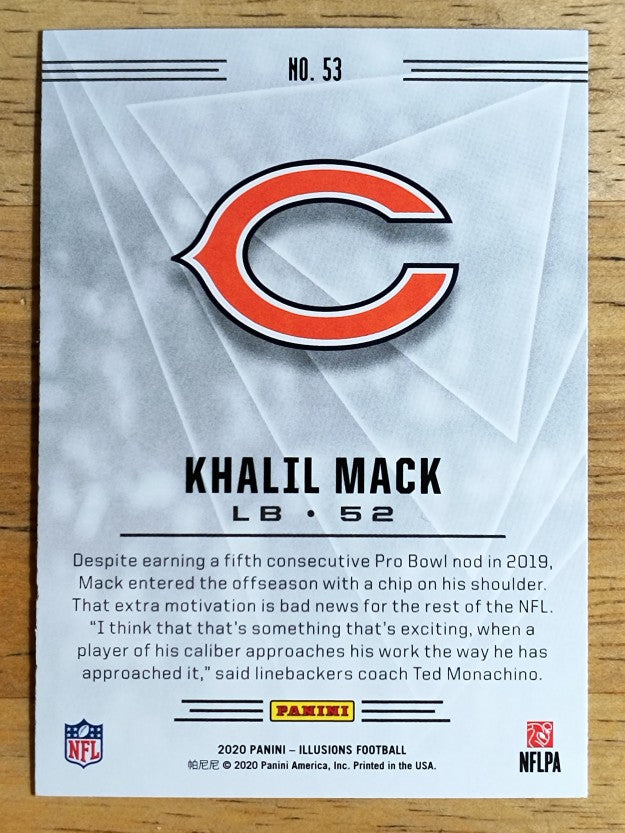 2020 Panini Illusions Retail #53 Khalil Mack