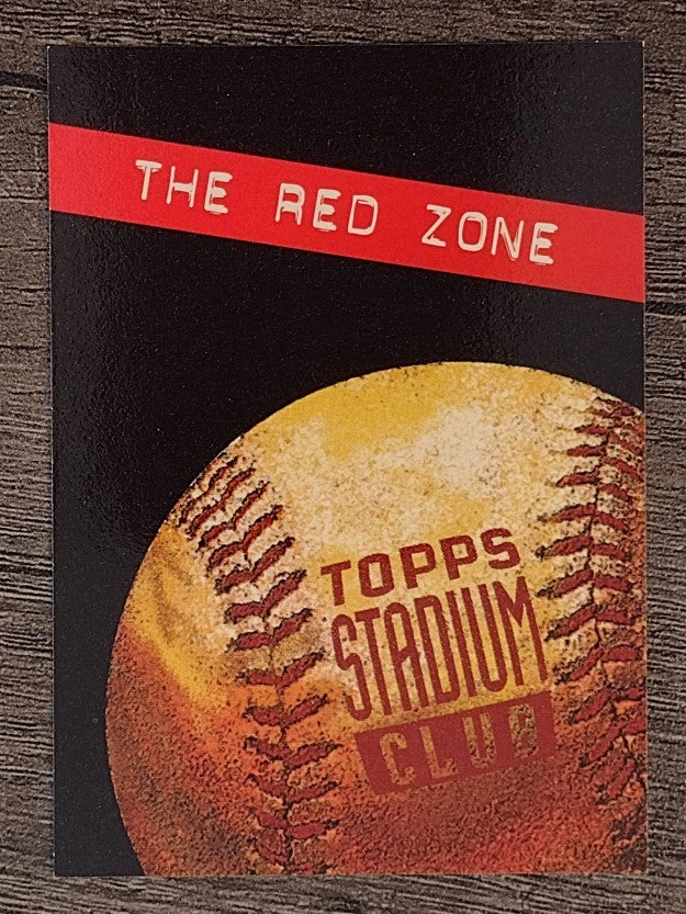 1994 Stadium Club Infocards 2 #3 The Red Zone
