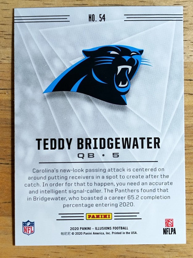 2020 Panini Illusions Retail #54 Teddy Bridgewater