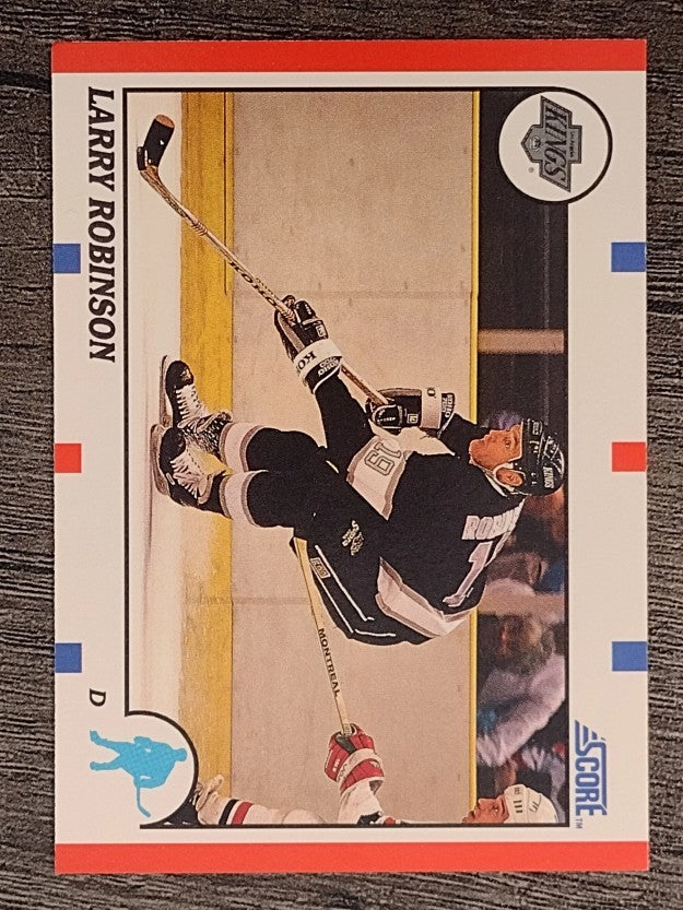1990-91 Score #260 Larry Robinson