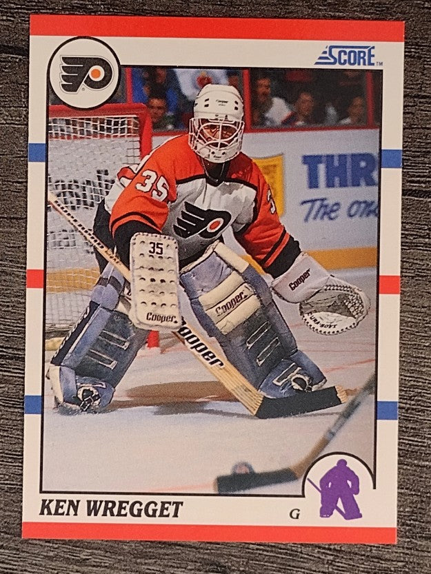 1990-91 Score #263 Ken Wregget
