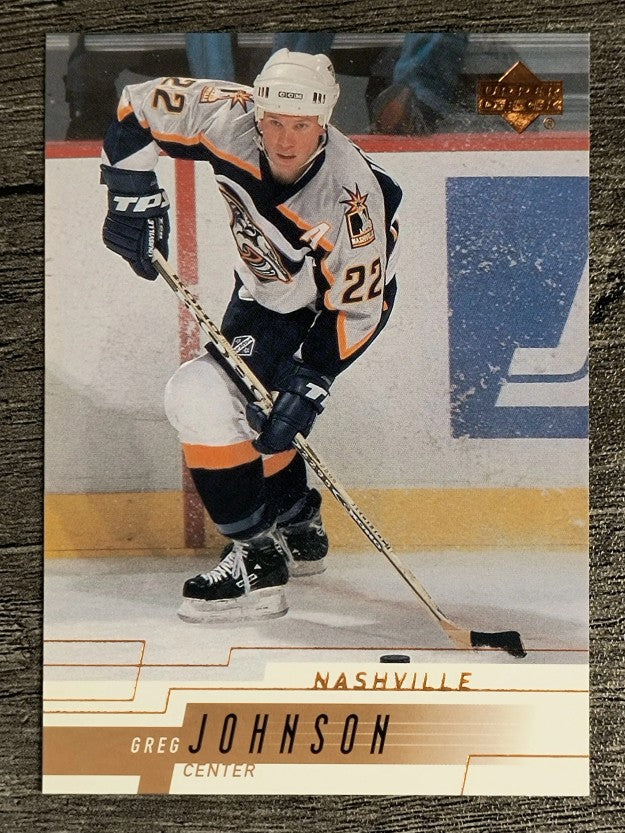 2000-01 Upper Deck #330 Greg Johnson