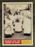 2009 Topps American Heritage #115 Women win the right to vote