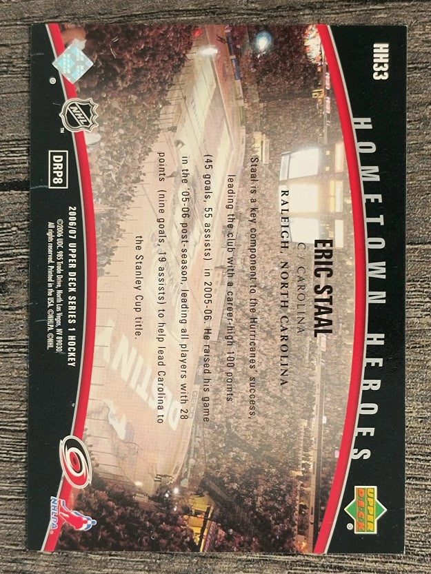 2006-07 Upper Deck Hometown Heroes #HH33 Eric Staal