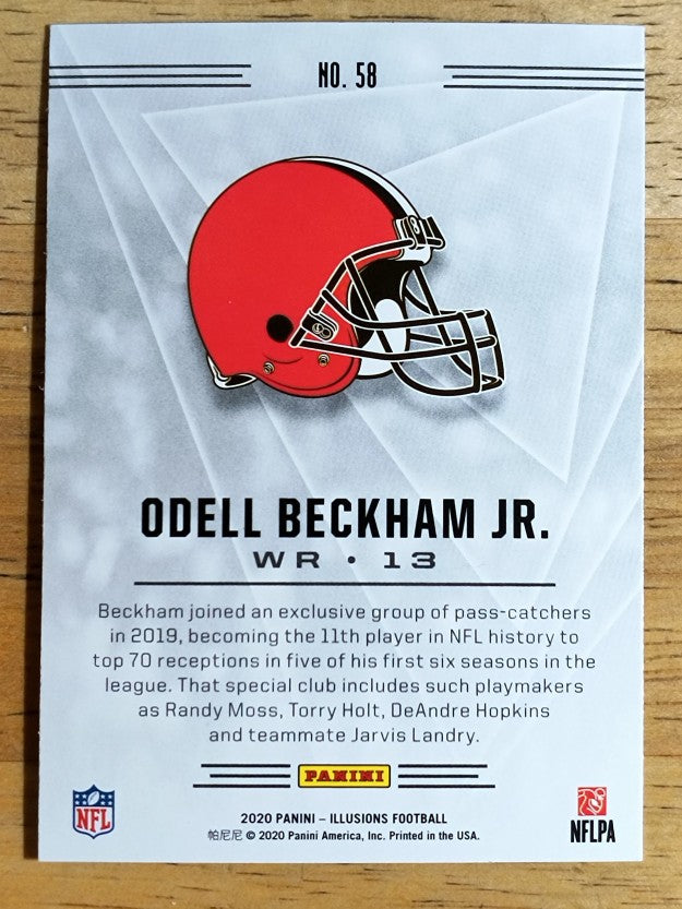 2020 Panini Illusions Retail #58 Odell Beckham Jr.