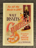 1997 Disney Animated Movie Poster Trading Cards #12 Cinderella