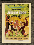 1997 Disney Animated Movie Poster Trading Cards #19 The Jungle Book