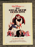 1997 Disney Animated Movie Poster Trading Cards #26 The Great Mouse Detective