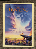 1997 Disney Animated Movie Poster Trading Cards #32 The Lion King