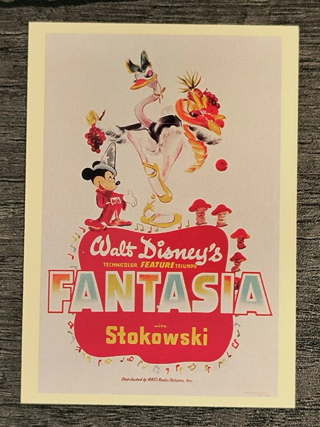 1997 Disney Animated Movie Poster Trading Cards Tin Exclusives #LE1 Fantasia