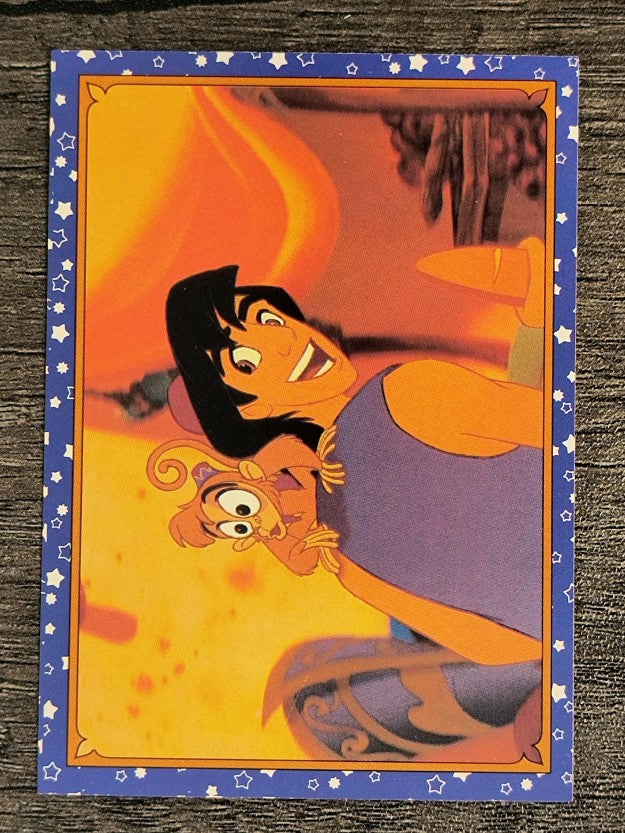 1993 Panini Aladdin #8 A Hungry Young Man