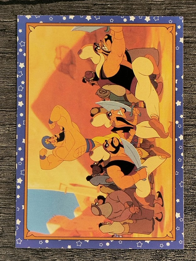 1993 Panini Aladdin #9 The Sultan's Men