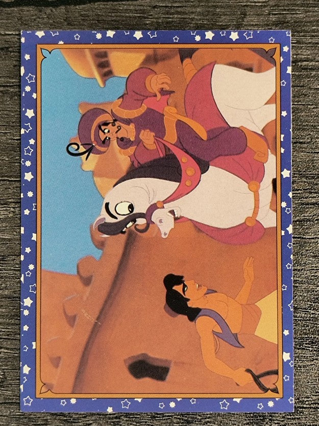 1993 Panini Aladdin #12 To the Rescue