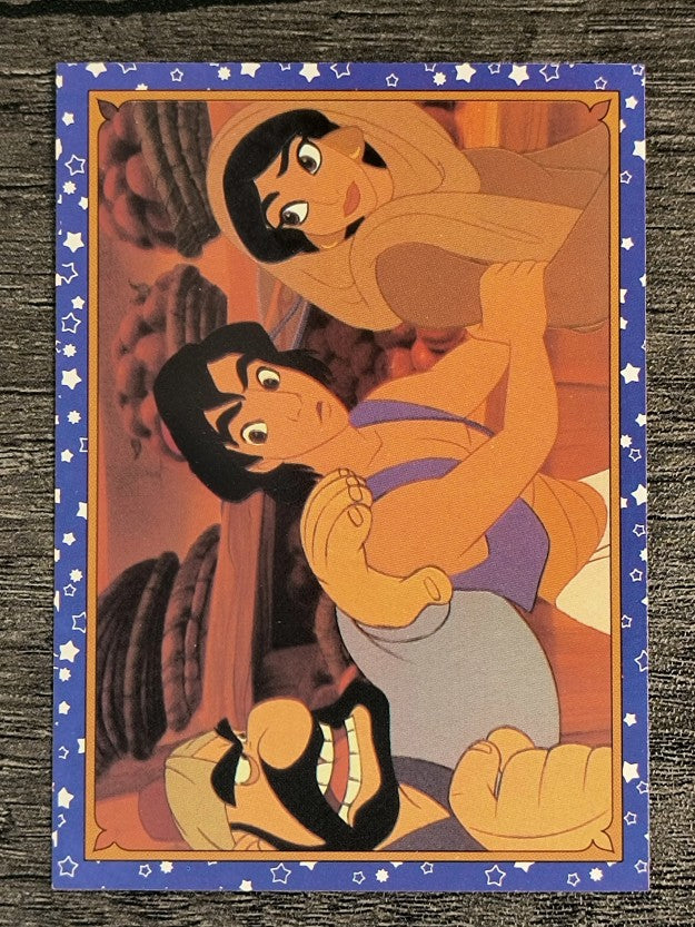 1993 Panini Aladdin #24 Aladdin Steps In