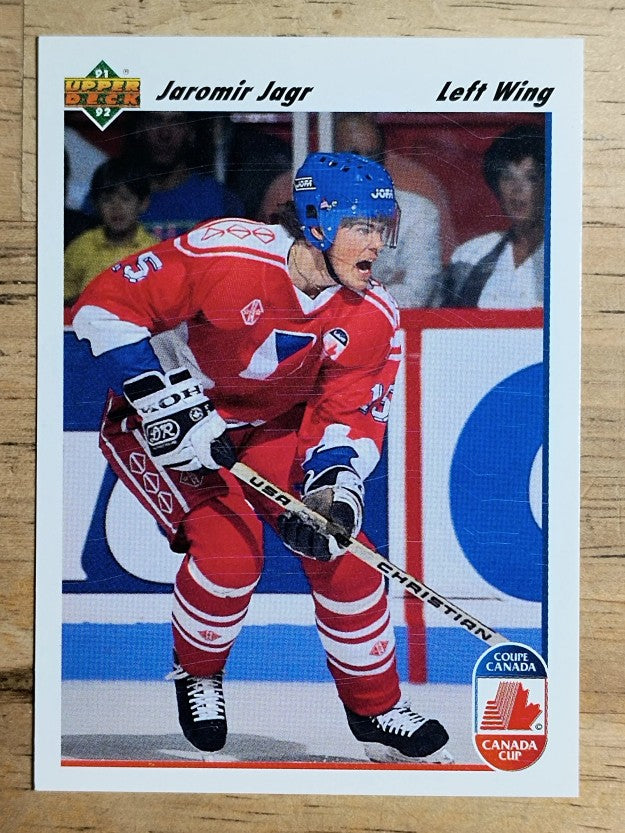 1991-92 Upper Deck #20 Jaromir Jagr CC