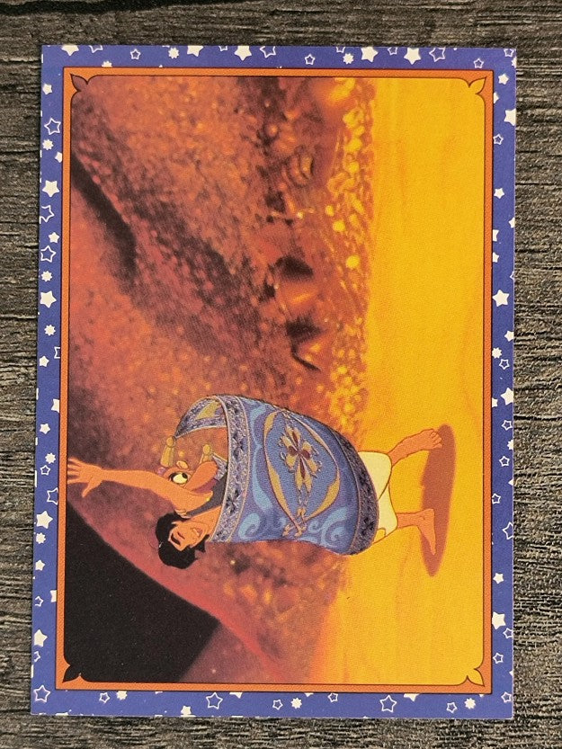 1993 Panini Aladdin #37 A Magic Carpet